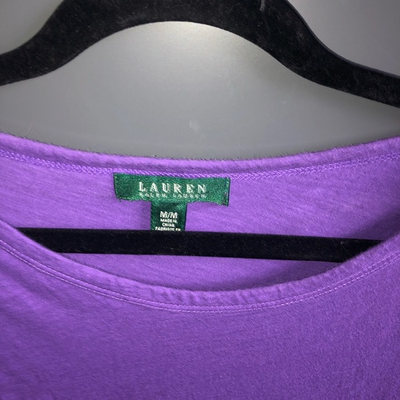 Cap sleeve cotton blouse 💜 - Picture 3 of 3